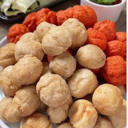 ลูกชิ้นปลาระเบิด&นํ้า