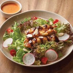 สลัดไก่เผ็ดน้ำสลัดสไปซี่มาโย