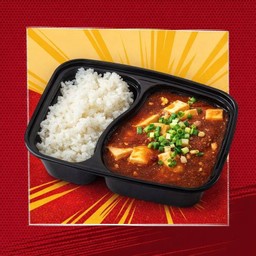 Set A4  มาโบโทฟู + ข้าวสวยญี่ปุ่น