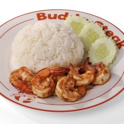 ข้าวกุ้งกระเทียม