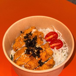 ข้าวไก่ทอดเทอริยากิ