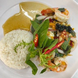 ข้าวราดผัดฉ่า