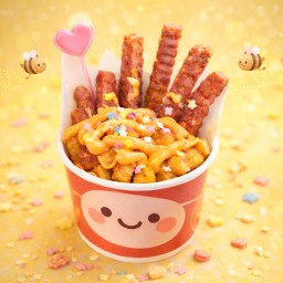 ชุดรวมจุใจ (ไก่ป๊อป, นักเก็ต, ไส้กรอกแดง)