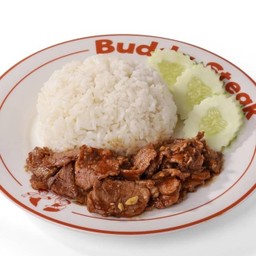 ข้าวหมูกระเทียม