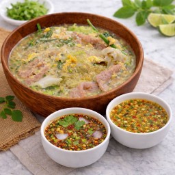 สุกี้ลาวหมูชิ้น (น้ำจิ้มแจ่ว)