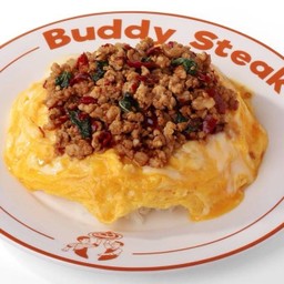 ข้าวไข่ข้นกะเพราหมูสับ