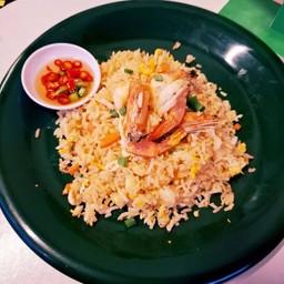 ข้าวผัดกุ้งสด
