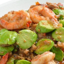 สตอผัดกุ้งกะปิ