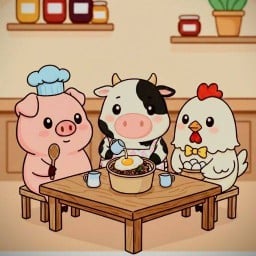 โจ๊ก ใส่ ไข่ กะเพราข้าวหอม