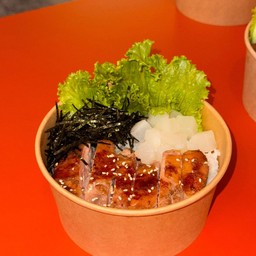 ข้าวไก่ย่างเทอริยากิซอสงา