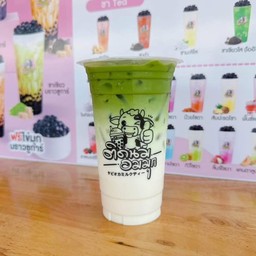 ชาเขียว + นมสด