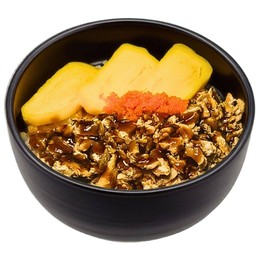 ข้าวแซลม่อนย่างเกลือเทริยากิ+ไข่หวาน