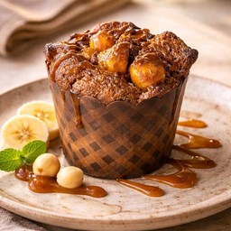 เค้กกล้วยหอม คาราเมล แมคคาเดเมีย