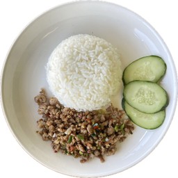 ผัดพริกเกลือหมูสับ