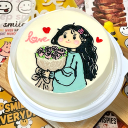 เค้ก 1P - Vanilla ( 12 ) - Love Baby