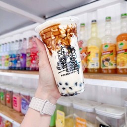 นมสดบราวน์ชูก้า