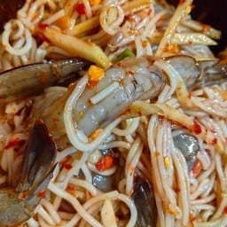 ตำซั่วกุ้งสด