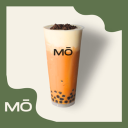 Thai Tea Boba With Cream Cheese Crunchy