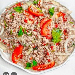 ยำวุ้นเส้นหมูสับ