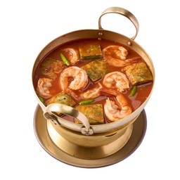 แกงส้มชะอมกุ้งสด