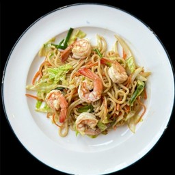 ยากิโซบะ กุ้ง