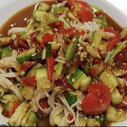 ตำซั่วแตงปลาร้า