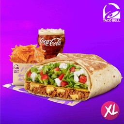 [อร่อยซ่ากับโค้ก] XL Crunchwrap Supreme Combo