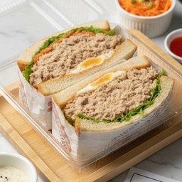 แซนวิชเกาหลีทูน่า+ไข่ดาว