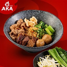 ก๋วยเตี๋ยวเรือ เนื้อรวม (แห้ง)