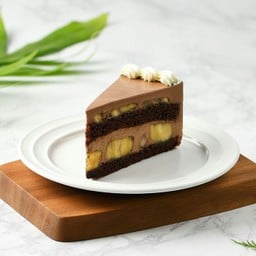 เค้กช็อกโกแลตกล้วยหอม