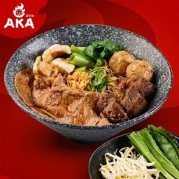 ก๋วยเตี๋ยวเรือ เนื้อชาร์โรเลส์ แห้ง