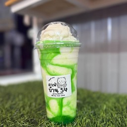 มะพร้าวนมสดปั่น แคนตาลูป