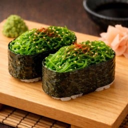 ซูชิหน้ายำสาหร่าย