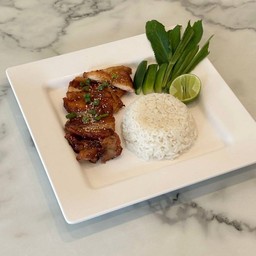 ข้าวไก่คลุกฝุ่น เมนูใหม่