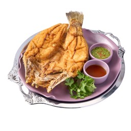 ปลากะพงทอดน้ำปลา