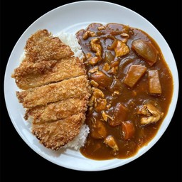 ข้าวแกงกระหรี่ ไก่กรอบ