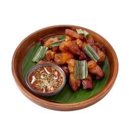 หมูสามชั้นทอดน้ำปลา