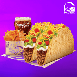[อร่อยซ่ากับโค้ก] Double Taco Supreme Combo