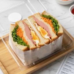 แซนวิชเกาหลีแฮม+ไข่ดาว