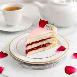 โรสเบอร์รี่เครปเค้ก