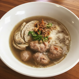 ข้าวต้มซุปหมูตุ๋น