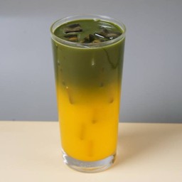 Iced Matcha Orange