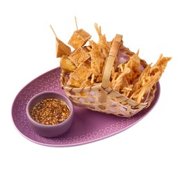 เต้าหู้ทอด เผือกทอด