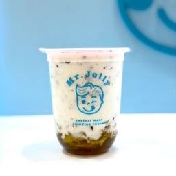 โยเกิร์ตข้าวเหนียวดำ ใส่บุกน้ำผึ้งมะนาว