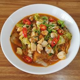 ผัดเส้นใหญ่สิงคโปร์