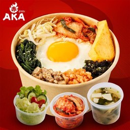 ชุดข้าวยำเกาหลีหมู