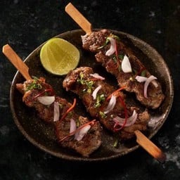 หมูปิ้งมะแขว่น(เสียบไม้) Grilled pork skewers