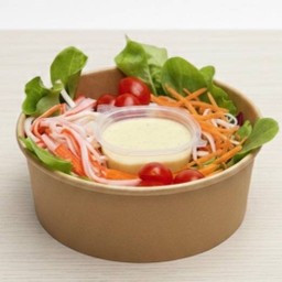 สลัดผักปูอัด