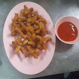 ไส้กรอกทอด