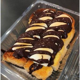 ปังปิ้งมาร์ชเมลโล่ราดช็อกโกแลต (1แผ่น)